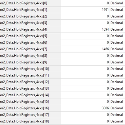【PLC通讯】AB PLC的modbus TCP 通讯